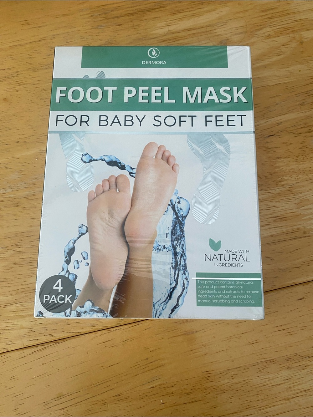 4- Pack of Baby Foot Exfoliation Peel NWT